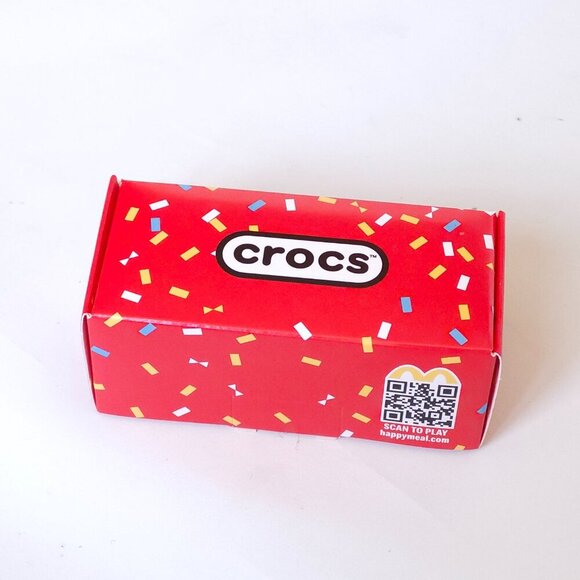McDonalds x Crocs MINI Crocs Happy Meal Toy Key Chain BNIP GOLDEN ARCHES #1 - Picture 10 of 15